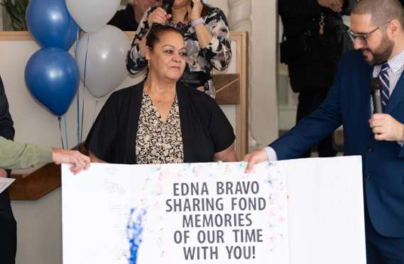 Honoring Edna Bravo